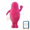 Warm-hearted Pink Barbapapa Mascot Costume