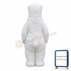 Thick Long Fur Polar Bear Mascot Costume