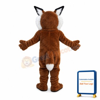 Older Muscle Tiger Mascot Costume