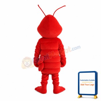 Tall Red Ant Mascot Costume