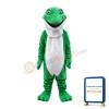 Crafty Snake With Green Eyes Mascot Costume
