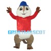Naughty Cute Chipmunk Brothers Mascot Costume