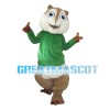 Naughty Cute Chipmunk Brothers Mascot Costume