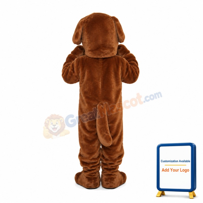 Honest Brown Dog Mascot Costume