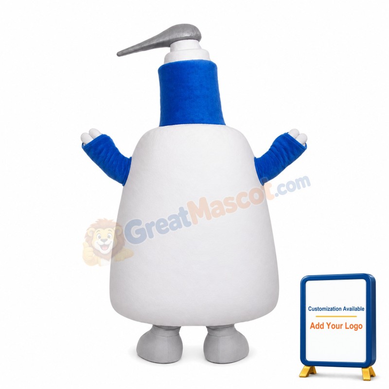 Shower Gel Press Bottle Mascot Costume