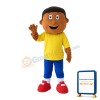 Beckoning Black Boy Mascot Costume