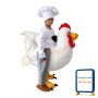 Big White Chicken Mascot Costume