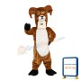 Long Neck Brown Goat Mascot Costume