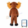Adult Brown Moose Mascot Costume