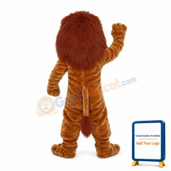 Strong Adult Lion Mascot Costume