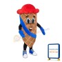 Chocolate Ice Cream Mascot Costume