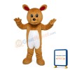 Pitiful Brown Puppy Mascot Costume
