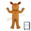 Pitiful Brown Puppy Mascot Costume