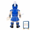 Powerful Blue Samurai Mascot Costume