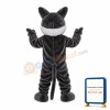 Grey & White Wolf Mascot Costume