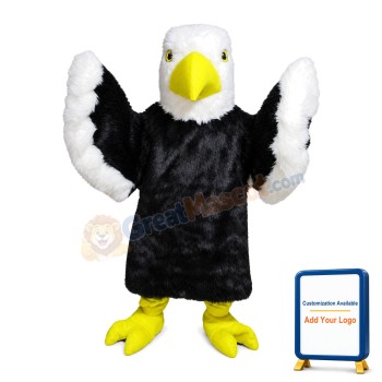 White Head Eagle Mascot Costume