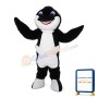 Blue Eyes Dolphin Mascot Costume