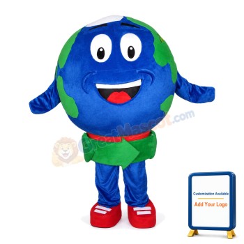 Round Earth Mascot Costume