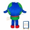 Round Earth Mascot Costume