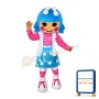 Optimistic Blue Hair Girl Mascot Costume