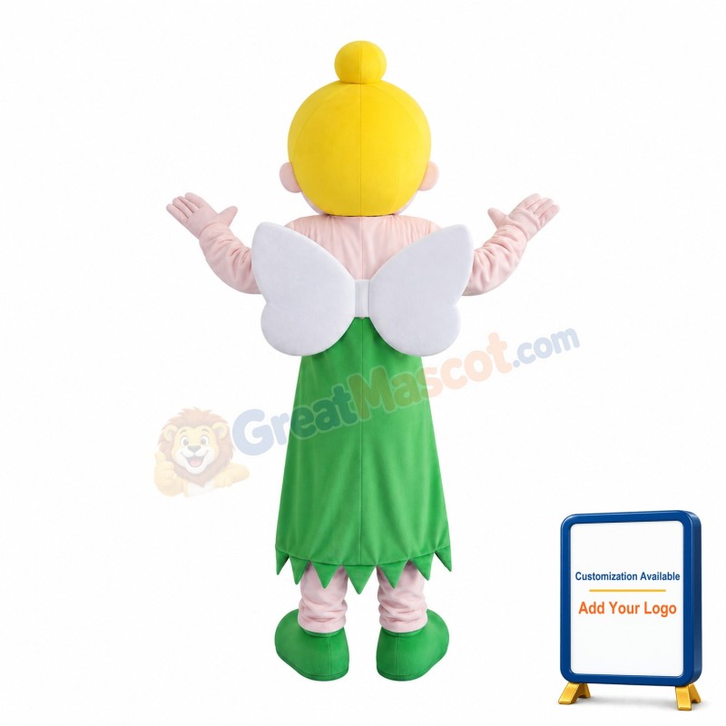 Green Flower Fairy Mascot Costume