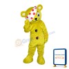 Yellow Bear Mascot Costume