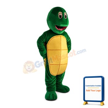 Surprised Turtle Mascot Costume