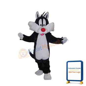 Silly Cat Sylvester Mascot Costume