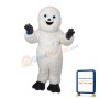 White Hairy Monster Mascot Costume
