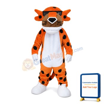 Cool Tiger With Sunglasses Mascot Costume