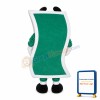 Green Dollar Banknotes Mascot Costume