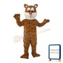 Yellow Pattern Tiger Mascot Costume