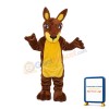 Vigilant Brown Dog Mascot Costume