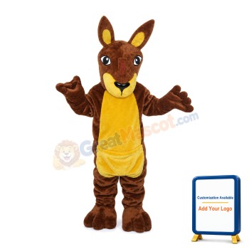 Vigilant Brown Dog Mascot Costume