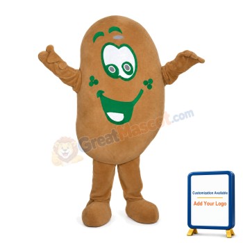 Cheerful Potato Mascot Costume