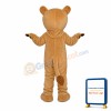 Light Brown Lion Mascot Costume