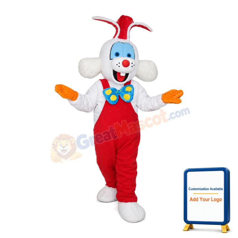 Super Star Roger Rabbit Mascot Costume
