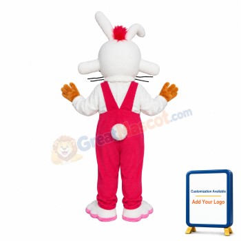 Adult Cartoon Rabbit Mascot Costume