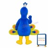 Opening Blue Peacock Mascot Costume