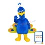 Opening Blue Peacock Mascot Costume
