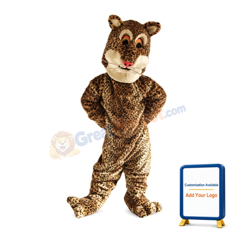 Tiger On Hips Mascot Costume