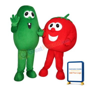 Colorful Bell Pepper Mascot Costume