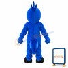 Blue Parrot With Pointed Beak Mascot Costume