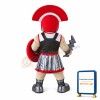 Fully Armed Brave Soldier Mascot Costume