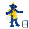Blue Giant Flying Dragon Mascot Costume