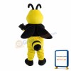 Commanding Big Bee Mascot Costume