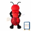 Red Fecal Coccidia Mascot Costume