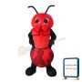 Red Fecal Coccidia Mascot Costume