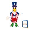 Circus Showing Eagle Mascot Costume