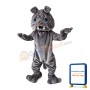 Grey Sharpei Mascot Costume